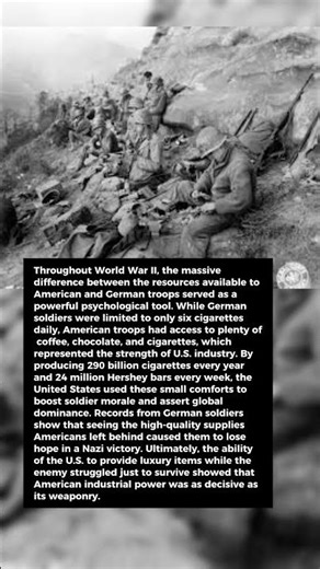 HOW HERSHEY AND LUCKY STRIKE BROKE THE WEHRMACHT #history #worldwarii