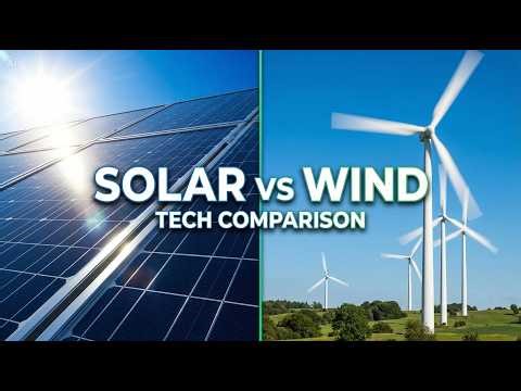 Solar vs Wind Power: Which Is Better for the Future? ⭐