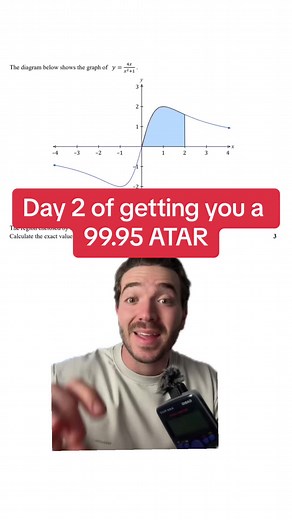 Calculate the Area Under the Curve | Math Exam Study