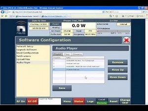 Setting up and Saving a Playlist From a USB Drive