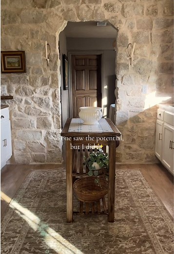 Charming DIY Kitchen Island Transformation