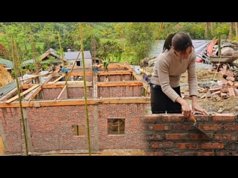 FULL VIDEO: 90-day step-by-step process of building a 2-story house