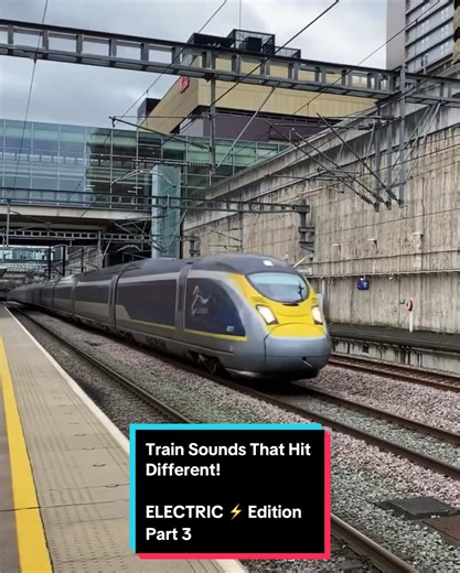 Experience the Electric Eurostar Train Sound!