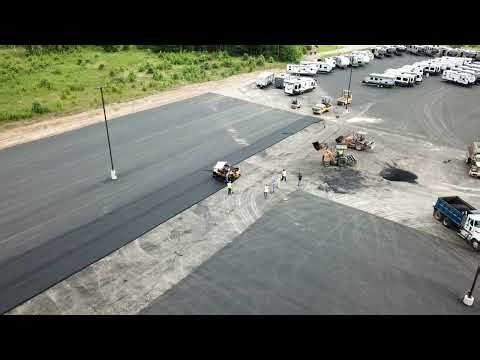 Hot Mix Asphalt Paving in Action