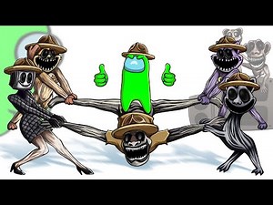 Crazy Zoonomaly Monsters: Mini Crewmate and Co in Pursuit of Zoo Monsters | Zoonomaly Animation