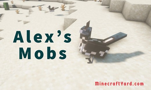 Alex's Mobs (1.21.1 - 1.19.4 - 1.18.2) Best Creatures Mod Minecraft