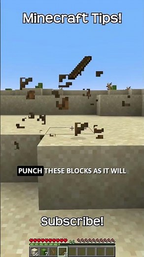 How To Collect Dead Bushes In Minecraft!