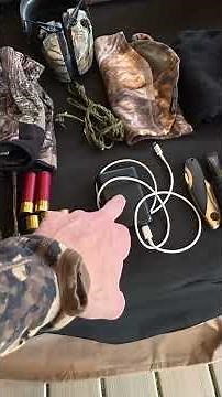 FULL TURKEY HUNTING GEAR DUMP + TIDEWE SETUP! 🦃 #shorts #shortvideo #hunting
