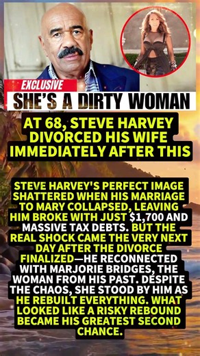 At 68, Steve Harvey Divorced His Wife Immediately After This #shorts #viral