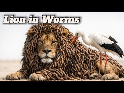 Lion Covered in Worms | Shocking Wildlife Infestation Compilation