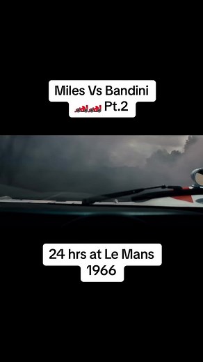 Ken miles vs Bandini Ford v Ferrari #fyp #movieclips #movie #cinema #film #lemans #cars #racing