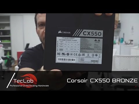 Power Supply Tests - Corsair CX550 80 Plus Bronze (Conclusion in Description)