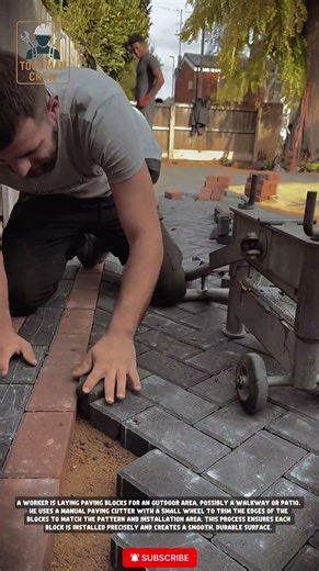 concrete paving cutting tool, Manual block paving cutting tool, also known as block splitter #tools