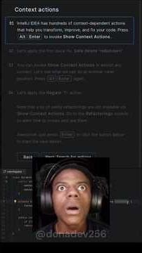 Such a good start at IntelliJ IDEA