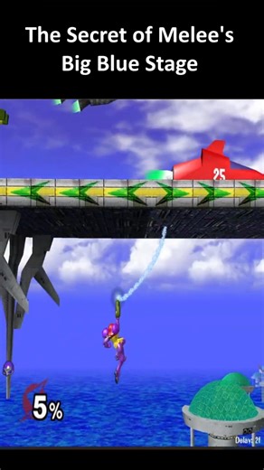 The Secret of Big Blue in Melee #melee #smash #smashbros