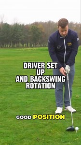 36K views · 65 reactions | How to set up and rotate in the backswing - driver tips #golf #golftips #golfswing #drivertips | Callum Beveridge Golf | Facebook