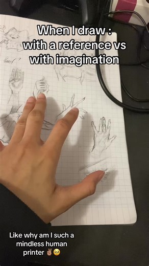 Struggling with Imagination vs. Reference in Art