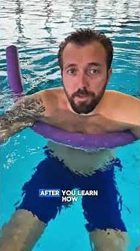 Stay Vertical in Deep Water (Pro Secret) #iswim #learntoswim #whipkick #treadwater #eggbeaterkick