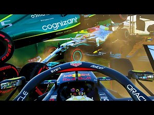 The 2022 Australian Grand Prix but there's NO GRIP WHATSOEVER!