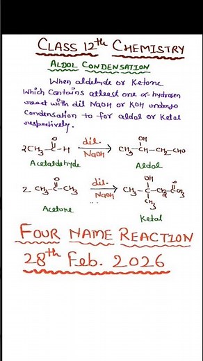 Chemistry Class 12 Organic Chemistry Complete Revision #chemistry #class12 #cbseboard #shorts #short