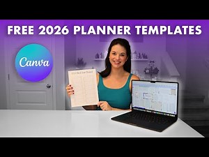 FREE 2026 Planner Templates in Canva! The Best Printable Calendars, Trackers & Layouts