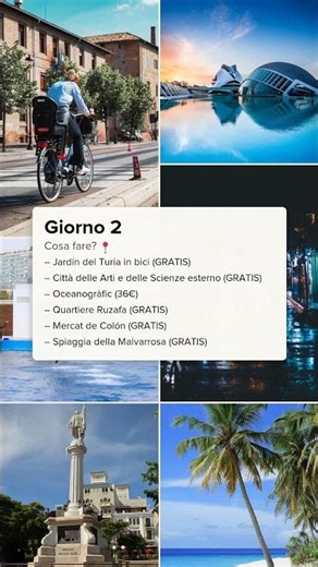 Valencia in 2 giorni da sola low budget