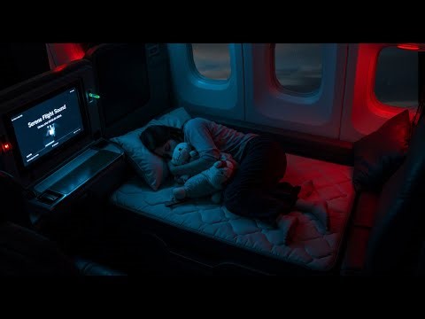 Jet Engine Brown Noise for Sleep & Focus ✈️ Airplane Sounds to Fall Asleep Instantly and Relax