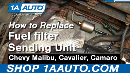 How to Replace Fuel Filter 1997-2003 Chevy Malibu