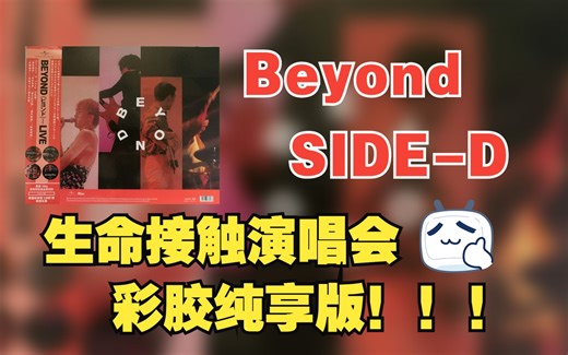 【Hi-Res无损音质】 Beyond | 1991生命接触演唱会live彩胶纯享录音—SIDE-D