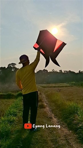 I Found a Traditional Balinese Kite at a Farmer's Hut
