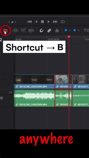 Super Fast Cut Tool in DaVinci Resolve 20!