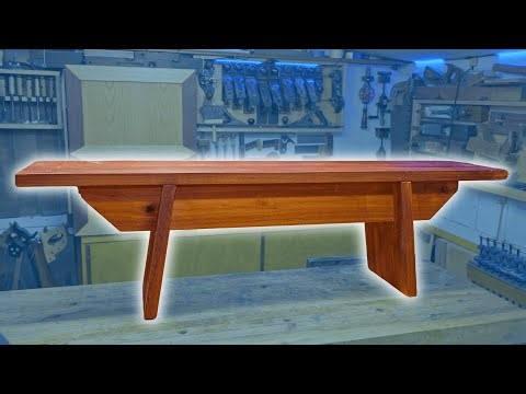Japanese Inspired Low Roman / Saw Bench | Hand Tool Build