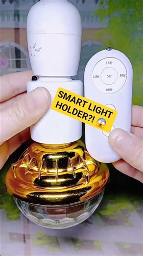 Smart Light Holder With Remote & Timer! 💡🔥 #shorts