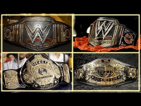 EVERY WWE CHAMPIONSHIP TITLE BELT IN HISTORY (1963-2019)