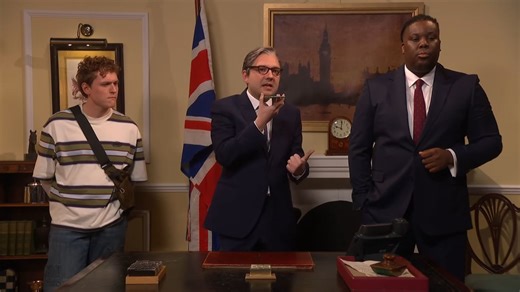 SNL UK Cold Open: PM Starmer Tries Breaking Bad Iran News to Trump