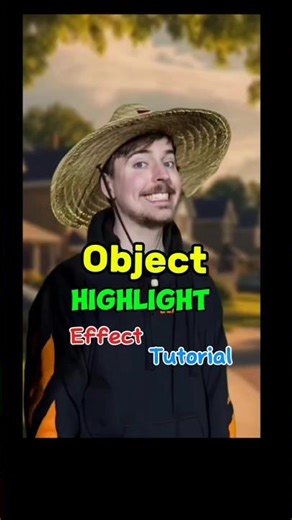 Object Highlight Effect Tutorial 😱 in CapCut