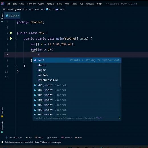 Program to find sum of the numbers in an array in java | #java