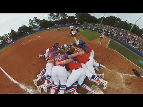 Gators Softball - Winning Super Regionals - 360 Video