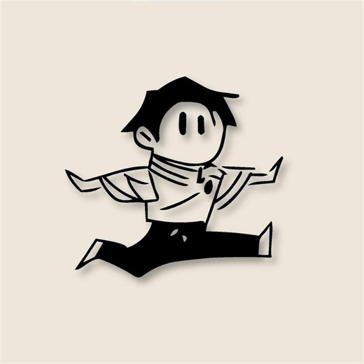 Yuta Okkotsu Inspired Anime Sticker, Minimalist JJK Running Boy, Cute Chibi Manga Vinyl Decal, Black Waterproof Sticker - Etsy