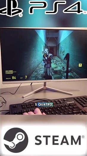 PS4 VIROU PC?! 😱 #shorts