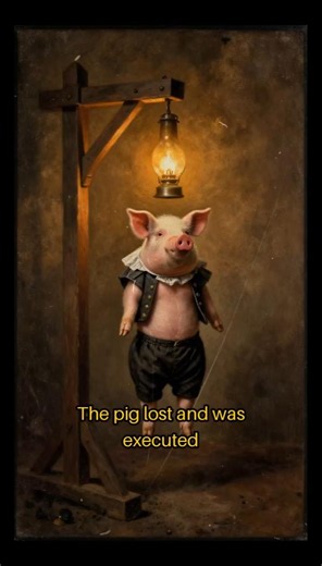 They arrested the pig for commiting a civil crime