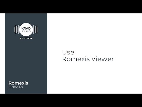 Romexis How To: Use romexis viewer