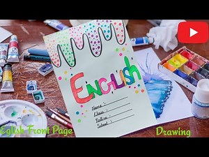 I Tried the Easy English Front Page Drawing #Frontpage