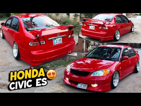 Complete Review of Modified Honda Civic Es Eagle Eye on Air suspension