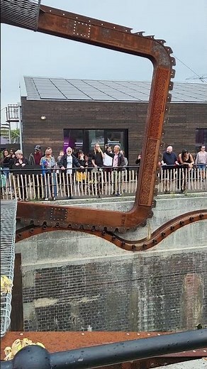 The Rolling Bridge #bridge #river #engineering #london #2025