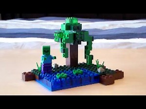 Lego Minecraft Swamp Biome Tutorial
