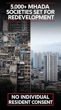 5,000 MHADA Societies to Be Redeveloped | No Individual Consent Needed