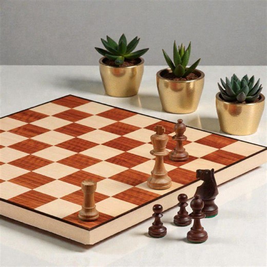 Handcrafted Wooden Chessboard Plans – DIY Classic Chess Board With Premium Wood Inlay - Etsy Australia