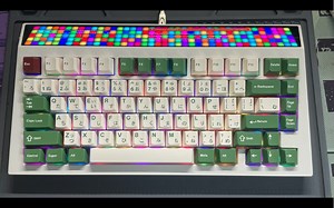 【打字音】怒喵cyberboard r3更换pc定位板加声音包效果