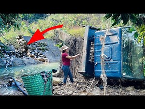 Genius Girl Repairs and Restores Abandoned Car 40 Years After Its Repair Pool Broke